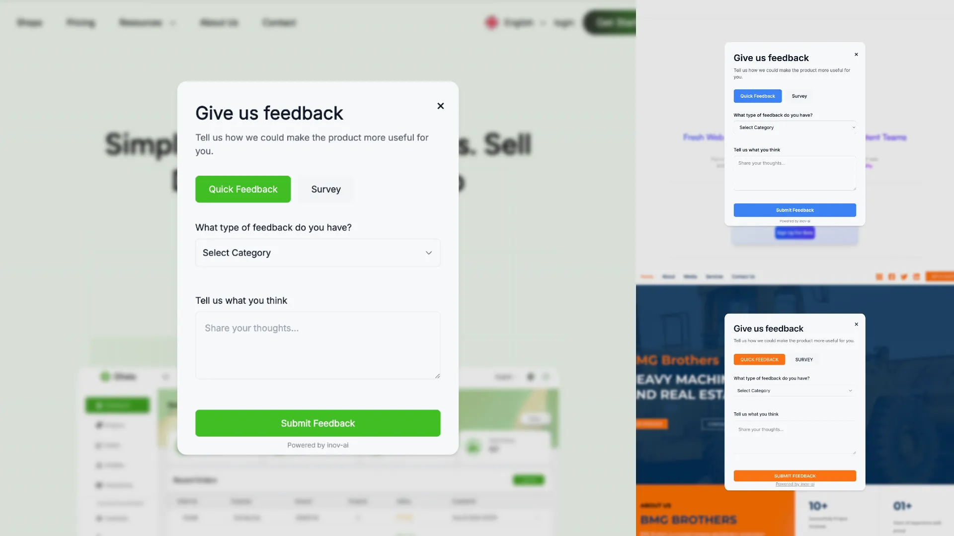 Feedback Collection Interface